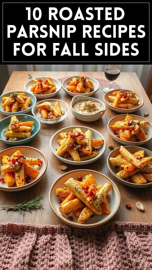 10 Roasted Parsnip Recipes for Fall Sides