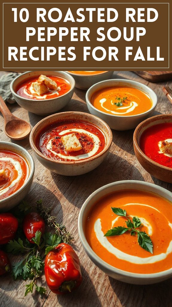 10 Roasted Red Pepper Soup Recipes for Fall