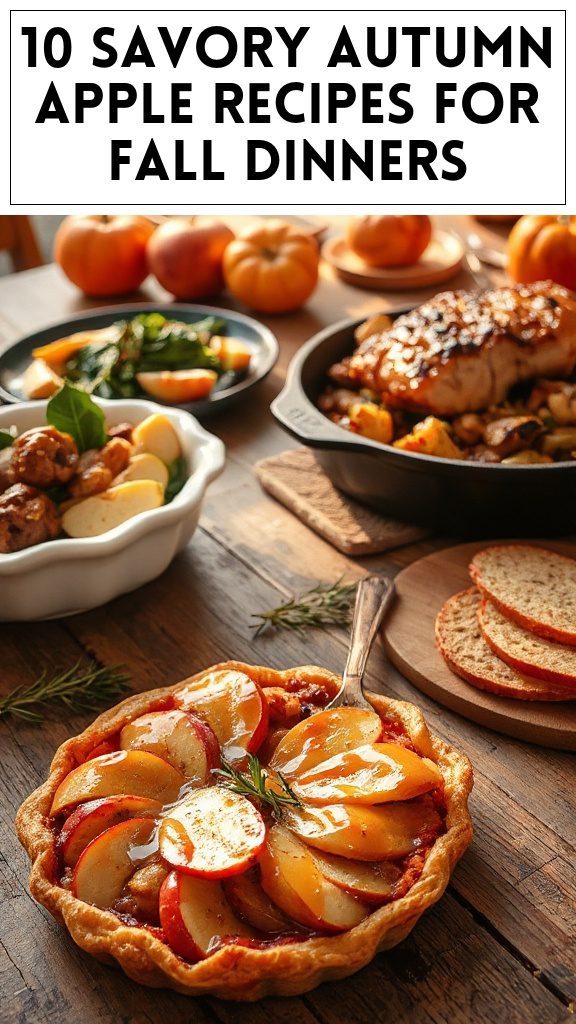 10 Savory Autumn Apple Recipes for Fall Dinners