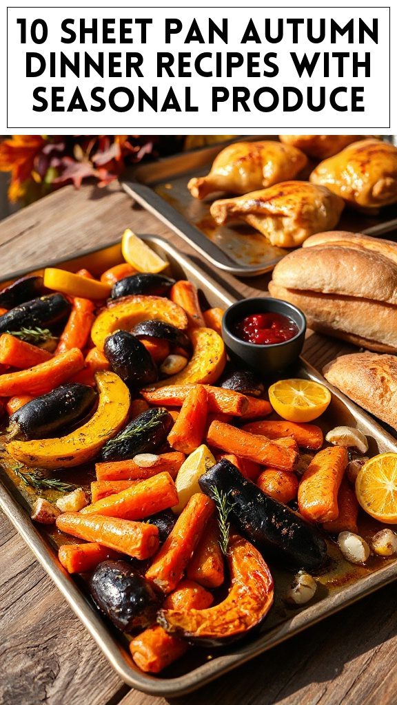 10 Sheet Pan Autumn Dinner Recipes With Seasonal Produce