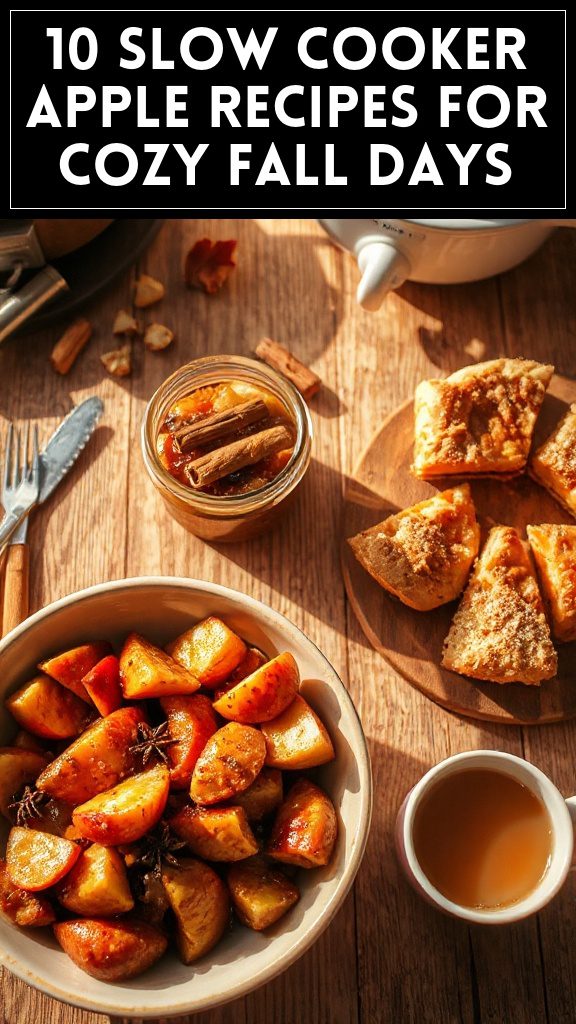 10 Slow Cooker Apple Recipes for Cozy Fall Days