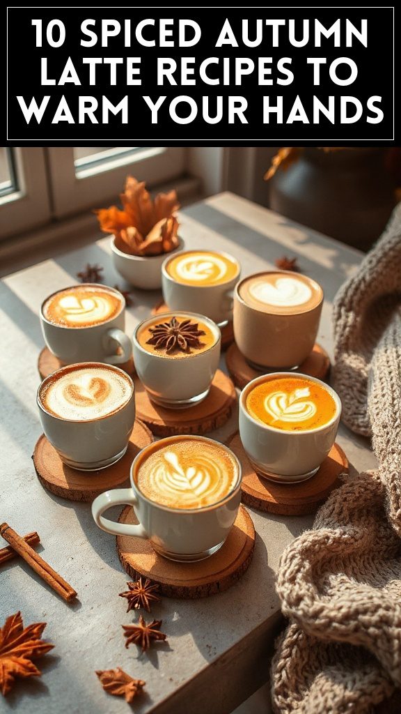 10 Spiced Autumn Latte Recipes to Warm Your Hands