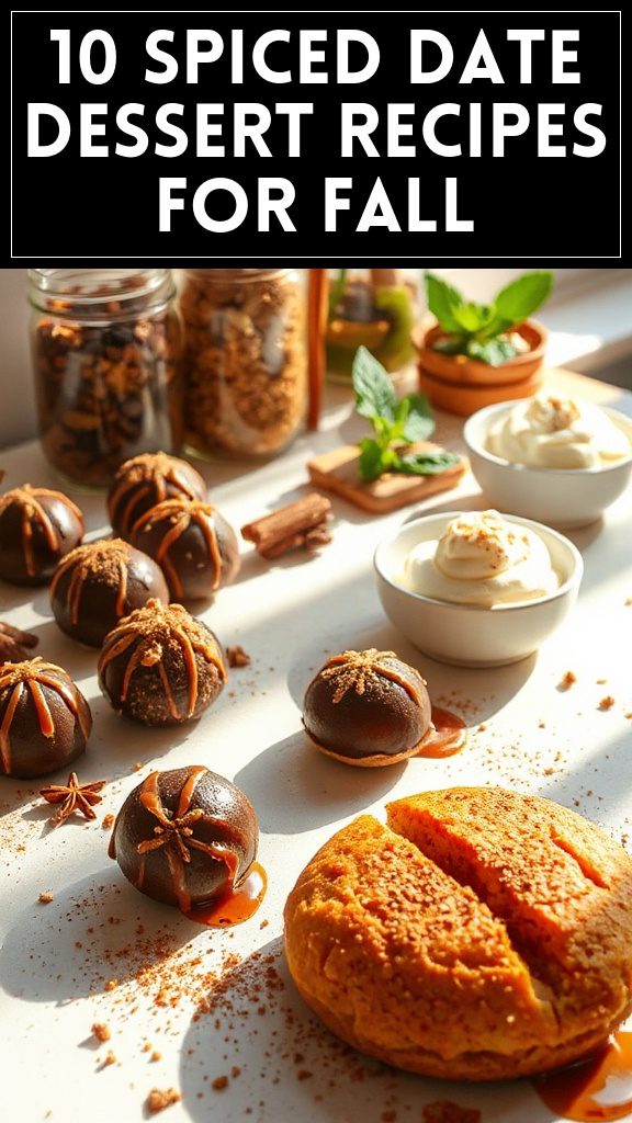 10 Spiced Date Dessert Recipes for Fall