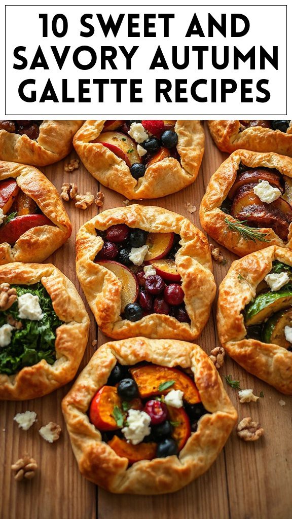 10 Sweet and Savory Autumn Galette Recipes