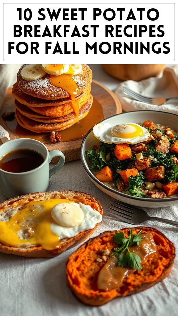 10 Sweet Potato Breakfast Recipes for Fall Mornings