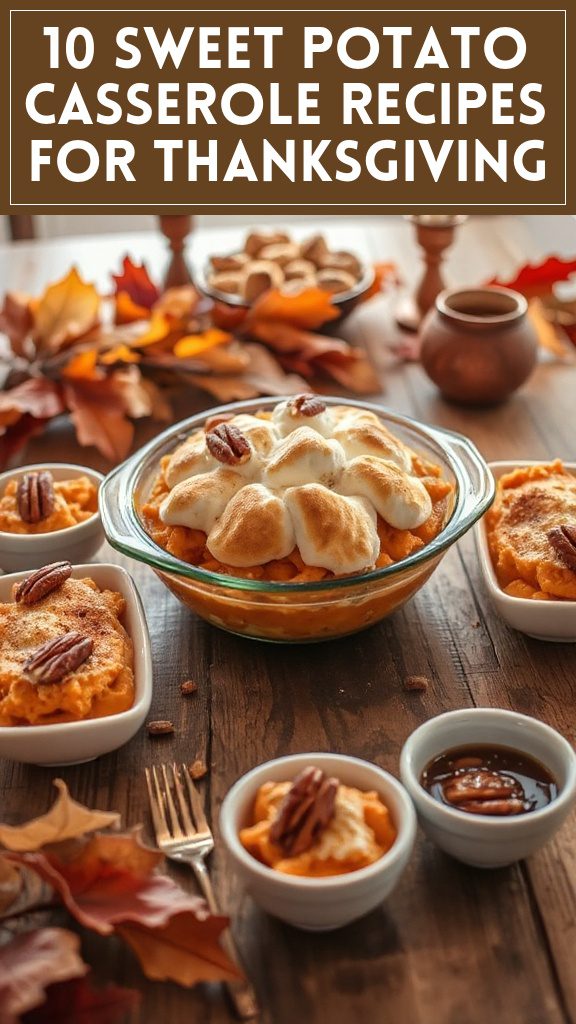 10 Sweet Potato Casserole Recipes for Thanksgiving