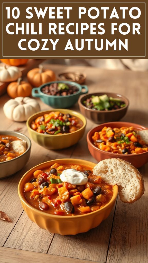 10 Sweet Potato Chili Recipes for Cozy Autumn