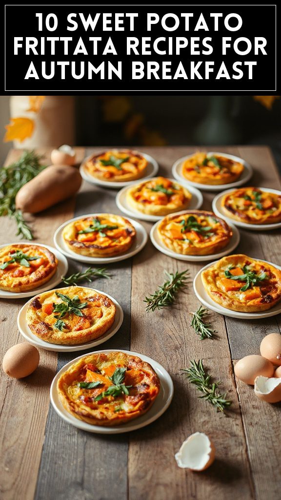 10 Sweet Potato Frittata Recipes for Autumn Breakfast