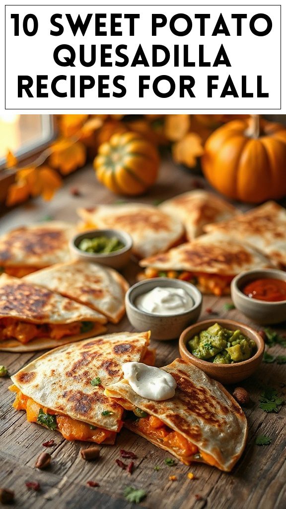 10 Sweet Potato Quesadilla Recipes for Fall