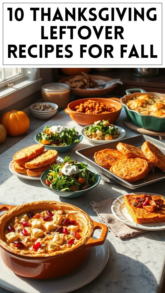 10 Thanksgiving Leftover Recipes for Fall