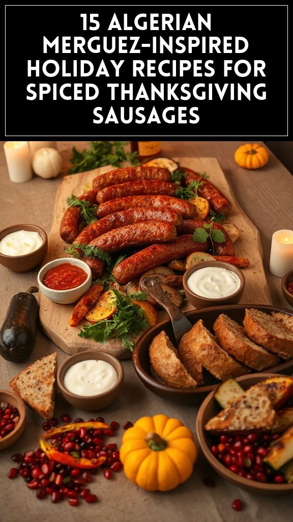 15 Algerian Merguez-Inspired Holiday Recipes for Spiced Thanksgiving Sausages