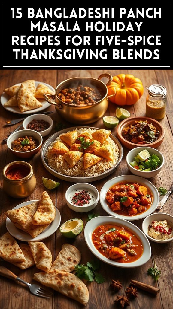 15 Bangladeshi Panch Masala Holiday Recipes for Five-Spice Thanksgiving Blends