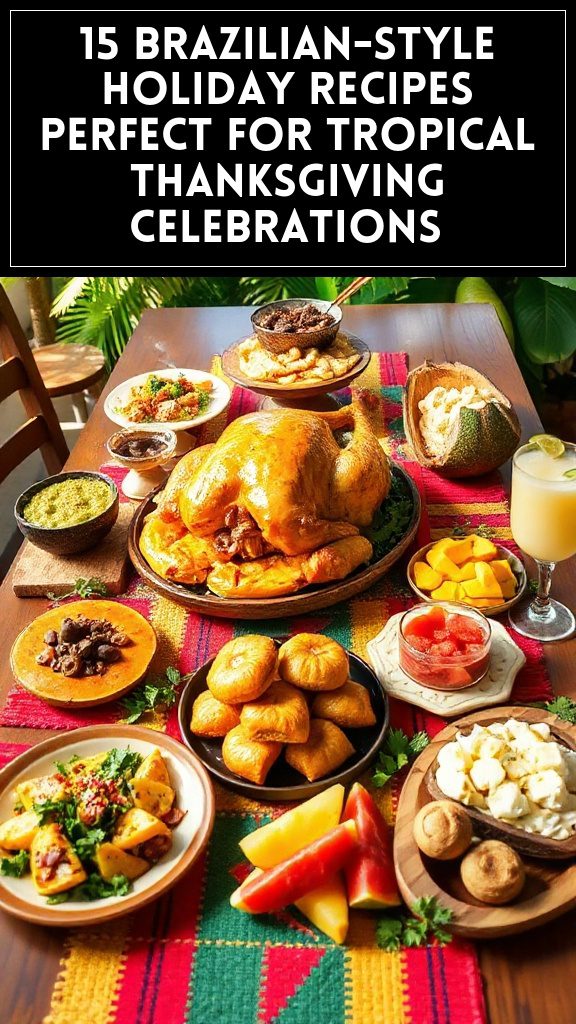 15 Brazilian-Style Holiday Recipes Perfect for Tropical Thanksgiving Celebrations