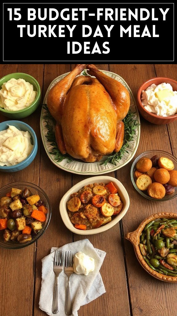 15 Budget-Friendly Turkey Day Meal Ideas