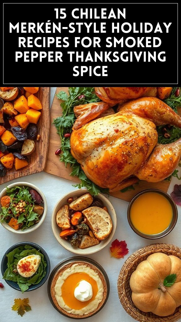 15 Chilean Merkén-Style Holiday Recipes for Smoked Pepper Thanksgiving Spice