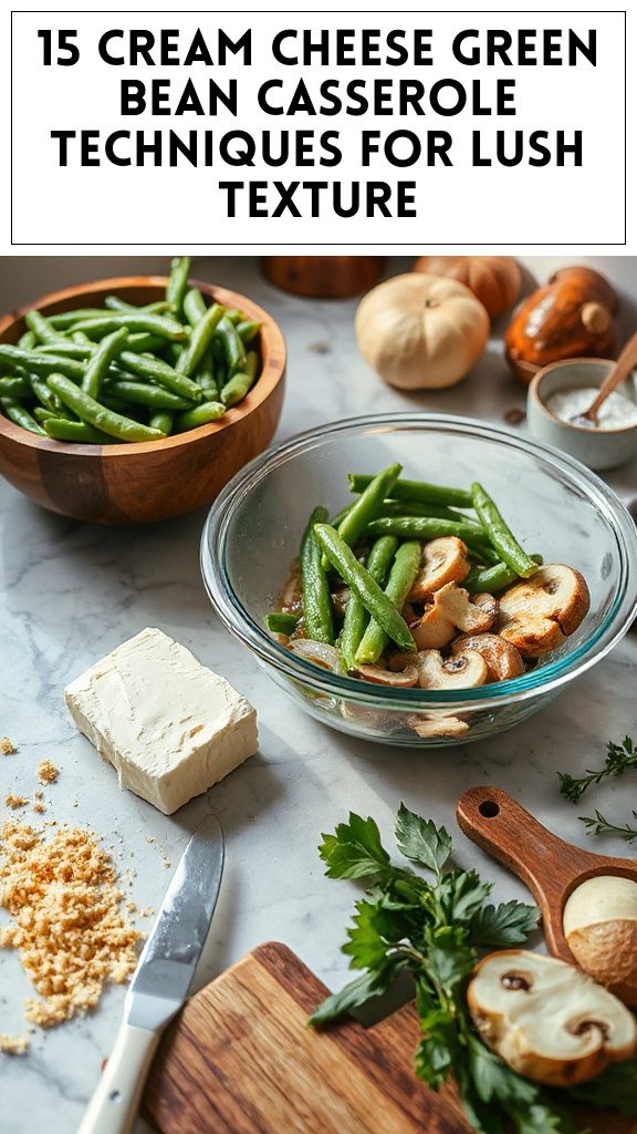 15 Cream Cheese Green Bean Casserole Techniques for Lush Texture