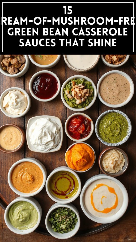 15 Cream-Of-Mushroom-Free Green Bean Casserole Sauces That Shine