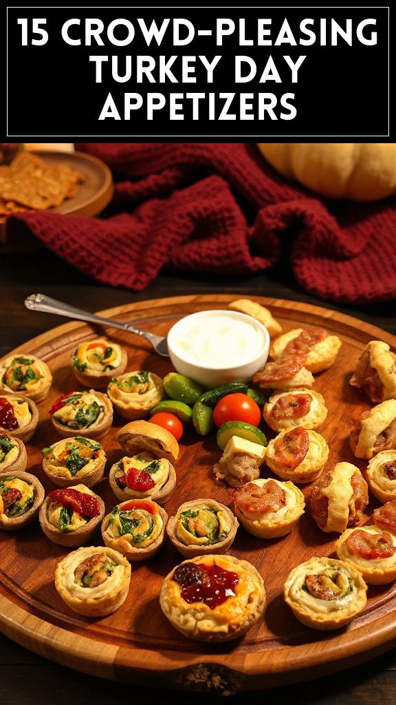 15 Crowd-Pleasing Turkey Day Appetizers