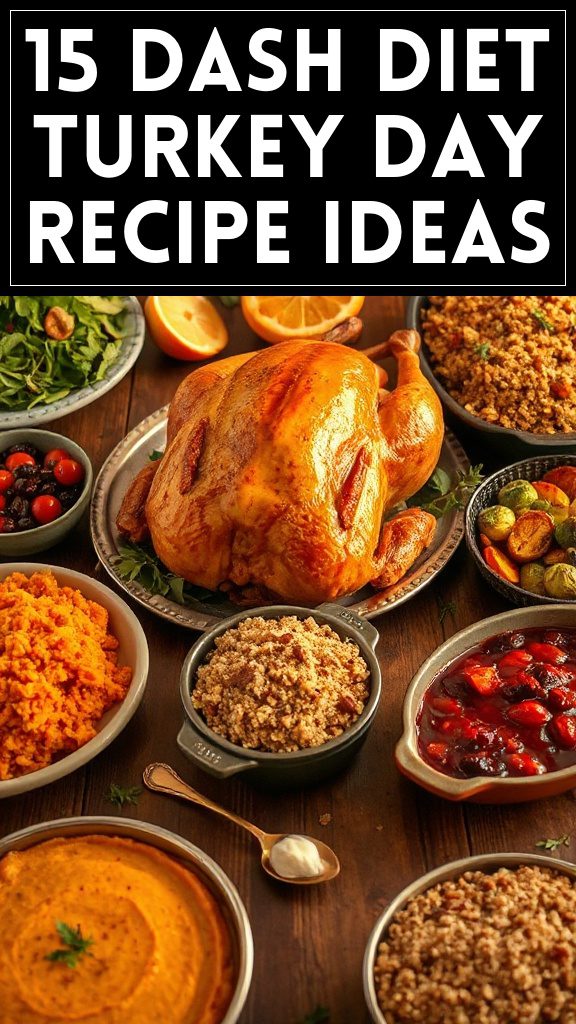 15 DASH Diet Turkey Day Recipe Ideas