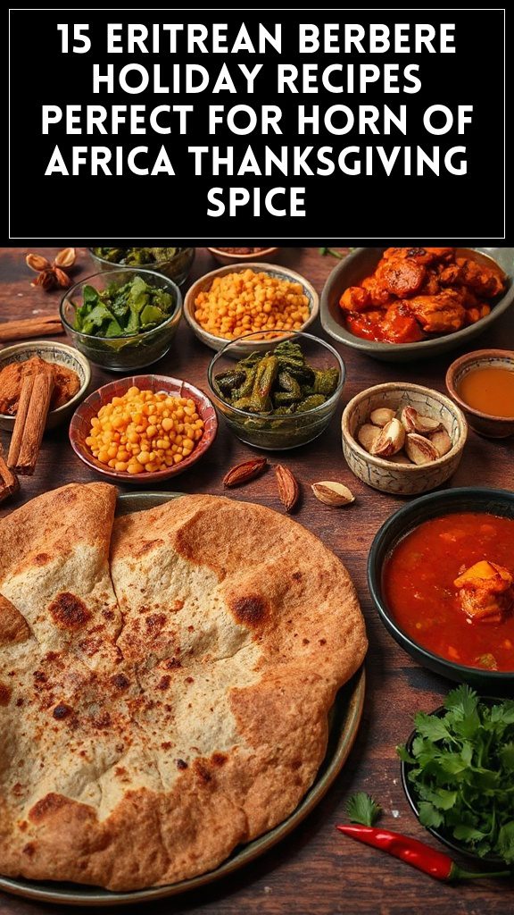 15 Eritrean Berbere Holiday Recipes Perfect for Horn of Africa Thanksgiving Spice