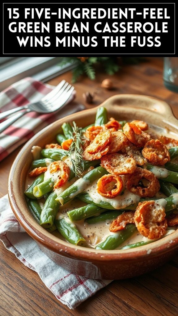 15 Five-Ingredient-Feel Green Bean Casserole Wins Minus the Fuss