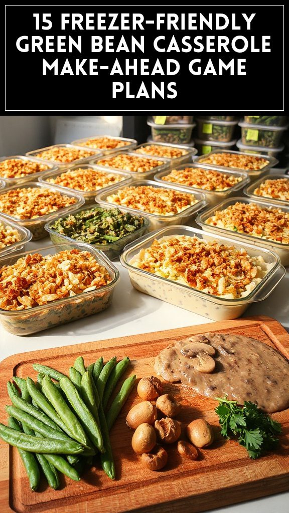 15 Freezer-Friendly Green Bean Casserole Make-Ahead Game Plans