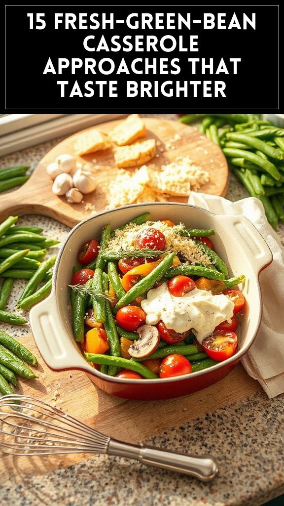 15 Fresh-Green-Bean Casserole Approaches That Taste Brighter