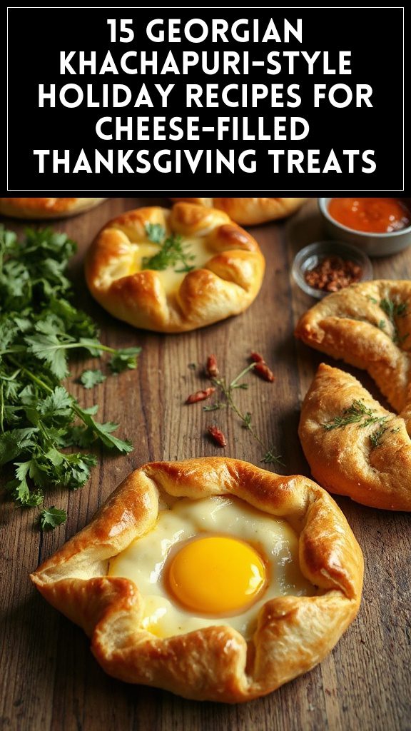 15 Georgian Khachapuri-Style Holiday Recipes for Cheese-Filled Thanksgiving Treats