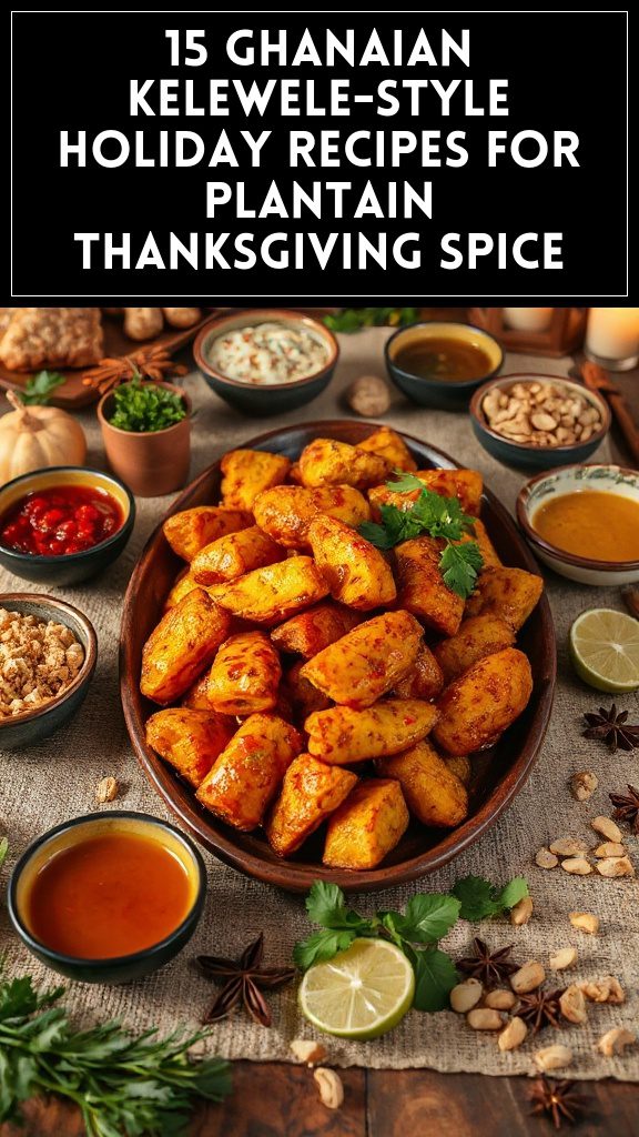15 Ghanaian Kelewele-Style Holiday Recipes for Plantain Thanksgiving Spice