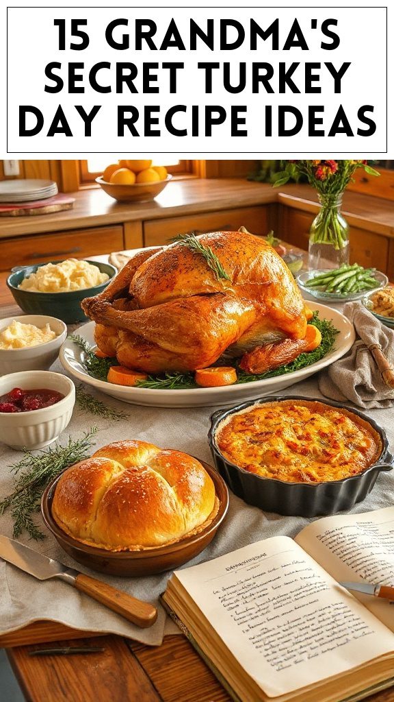 15 Grandma's Secret Turkey Day Recipe Ideas