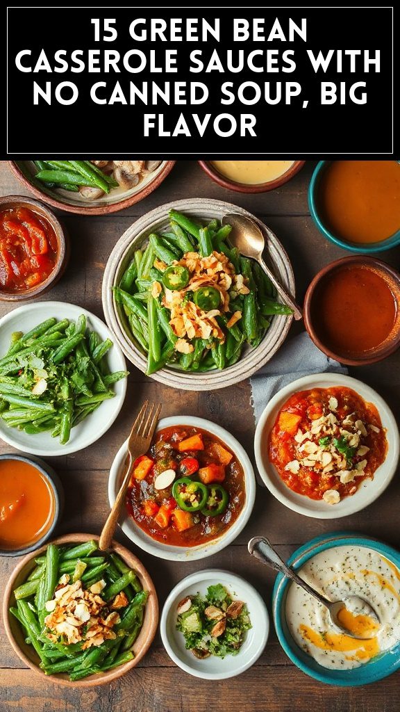 15 Green Bean Casserole Sauces With No Canned Soup, Big Flavor