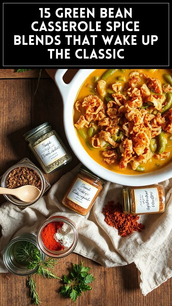 15 Green Bean Casserole Spice Blends That Wake up the Classic