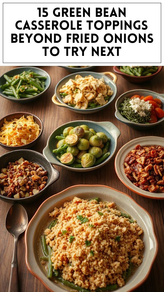 15 Green Bean Casserole Toppings Beyond Fried Onions to Try Next