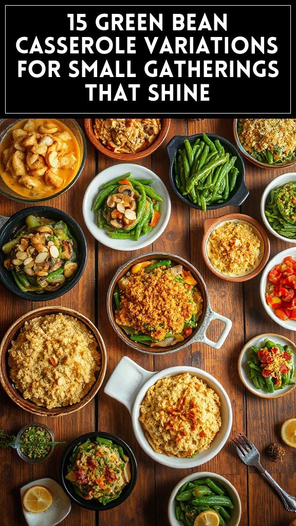 15 Green Bean Casserole Variations for Small Gatherings That Shine