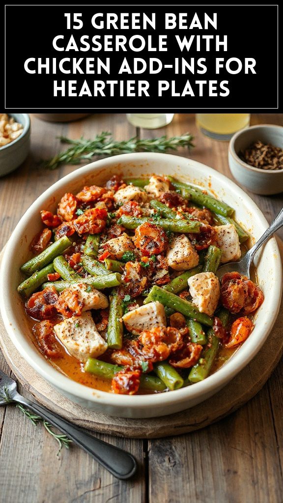 15 Green Bean Casserole With Chicken Add-Ins for Heartier Plates