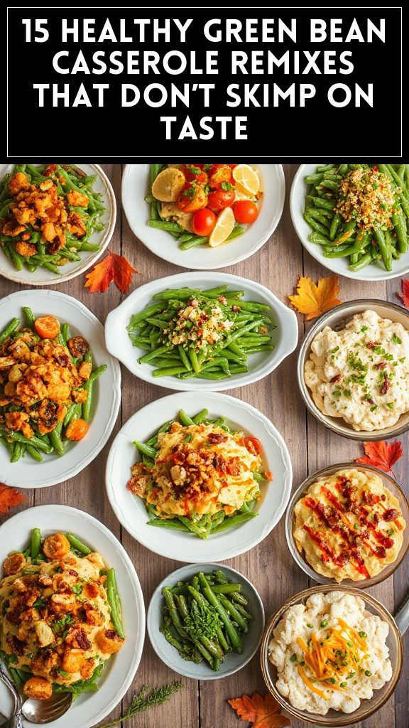 15 Healthy Green Bean Casserole Remixes That Don’T Skimp on Taste