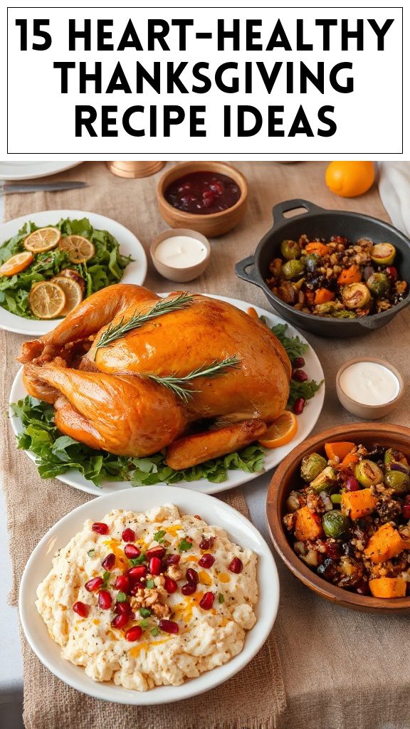 15 Heart-Healthy Thanksgiving Recipe Ideas