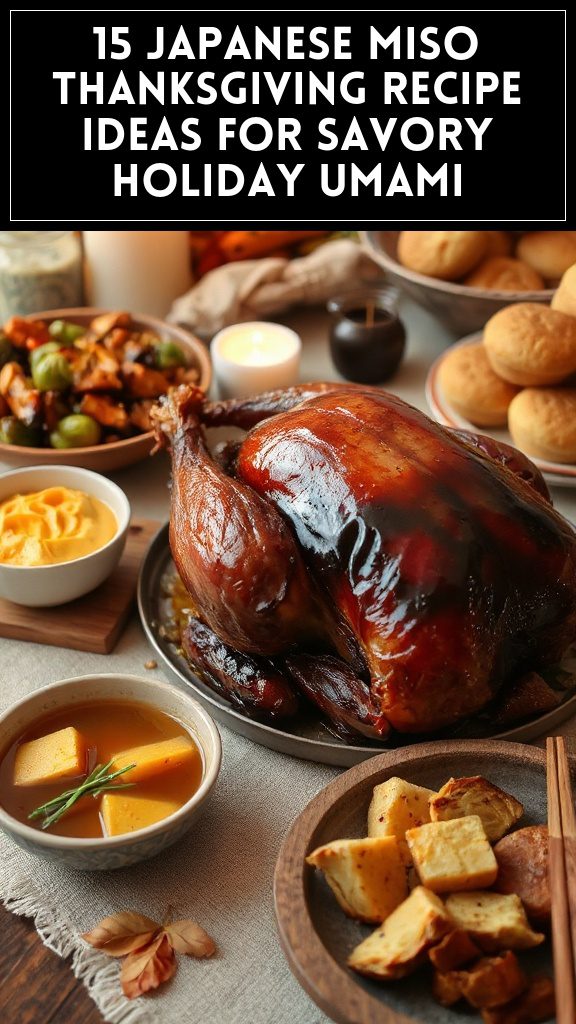 15 Japanese Miso Thanksgiving Recipe Ideas for Savory Holiday Umami