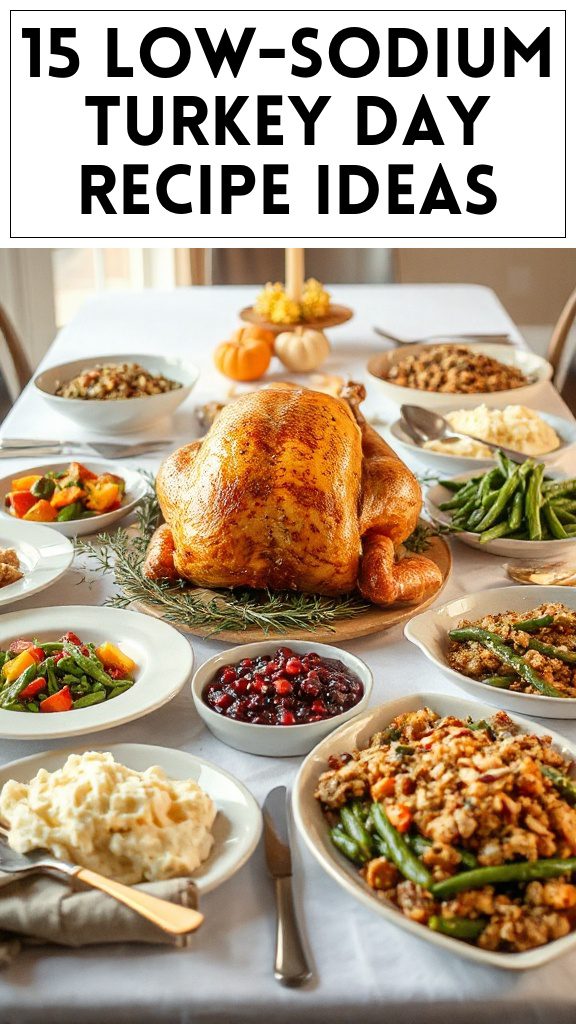 15 Low-Sodium Turkey Day Recipe Ideas