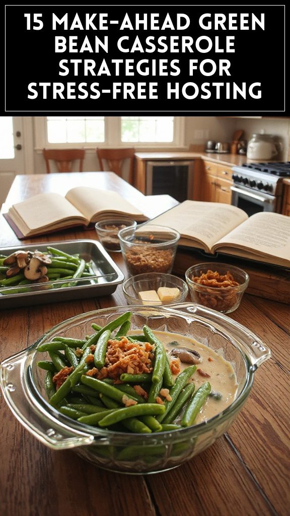 15 Make-Ahead Green Bean Casserole Strategies for Stress-Free Hosting
