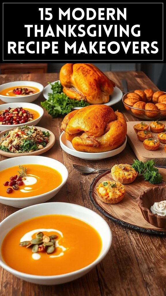 15 Modern Thanksgiving Recipe Makeovers