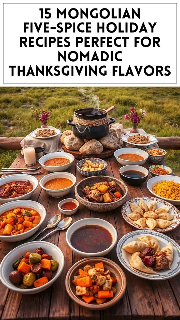 15 Mongolian Five-Spice Holiday Recipes Perfect for Nomadic Thanksgiving Flavors