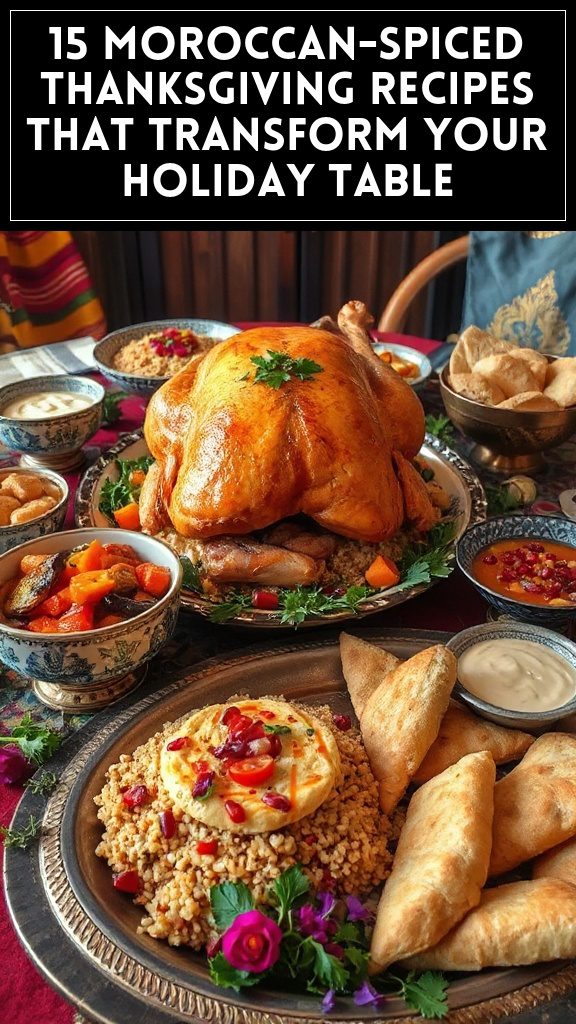 15 Moroccan-Spiced Thanksgiving Recipes That Transform Your Holiday Table