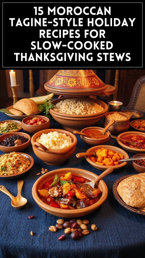 15 Moroccan Tagine-Style Holiday Recipes for Slow-Cooked Thanksgiving Stews
