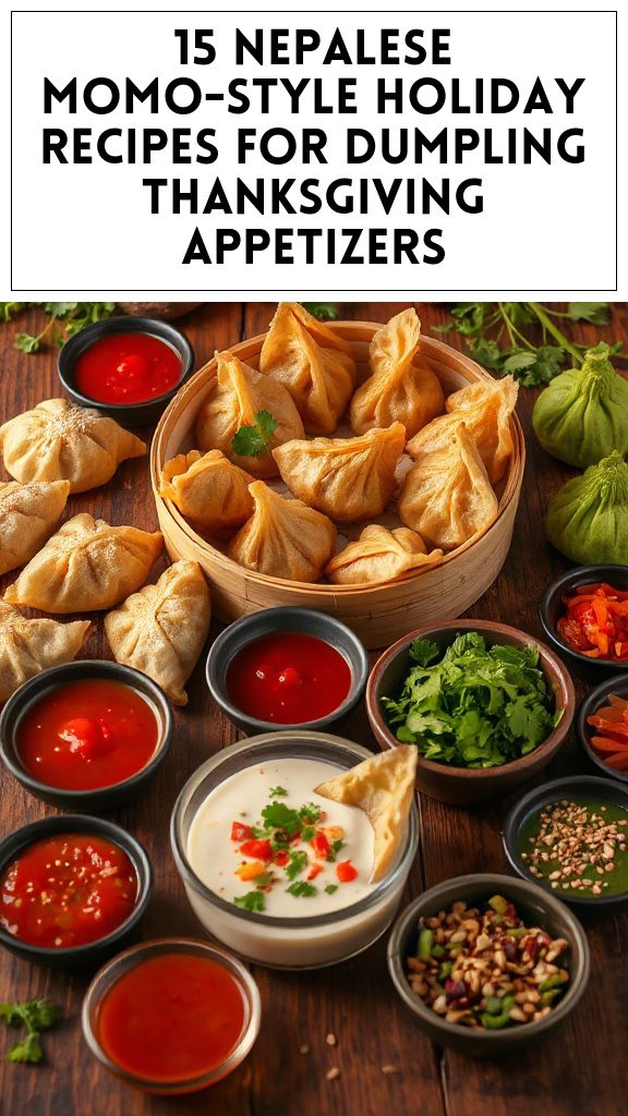 15 Nepalese Momo-Style Holiday Recipes for Dumpling Thanksgiving Appetizers