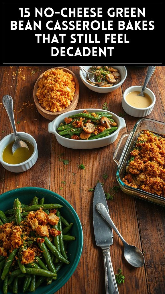 15 No-Cheese Green Bean Casserole Bakes That Still Feel Decadent