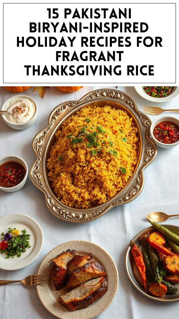 15 Pakistani Biryani-Inspired Holiday Recipes for Fragrant Thanksgiving Rice