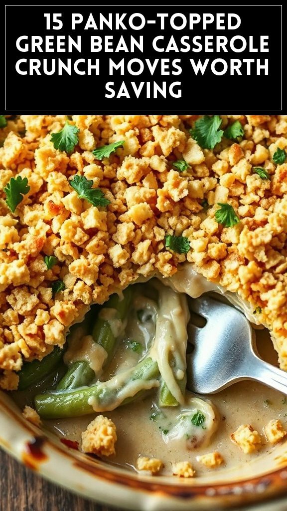 15 Panko-Topped Green Bean Casserole Crunch Moves Worth Saving