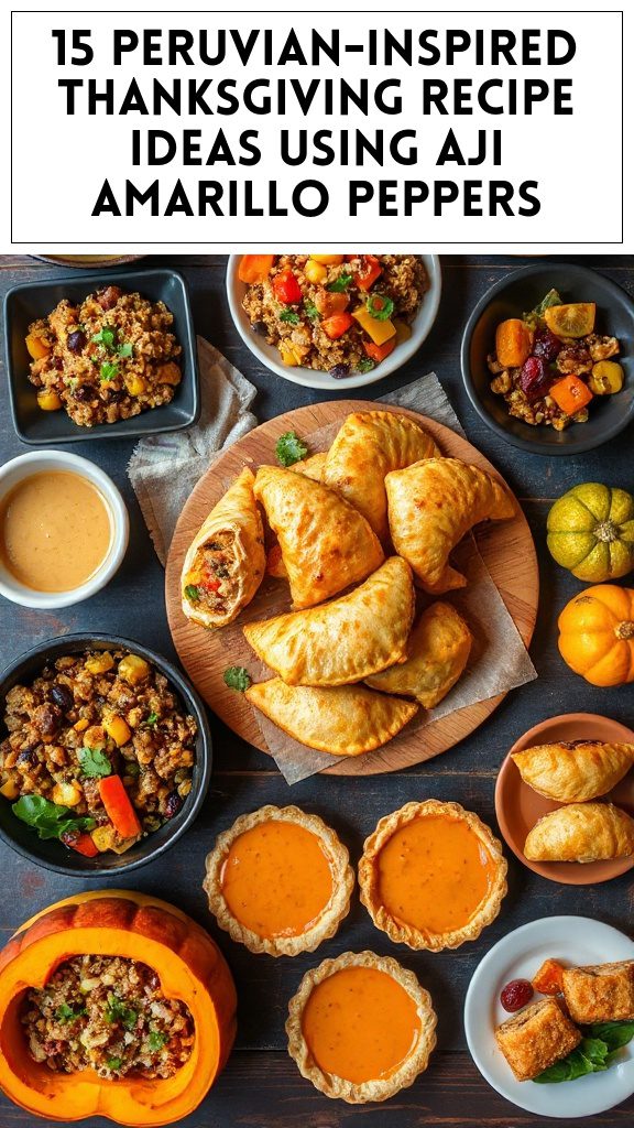 15 Peruvian-Inspired Thanksgiving Recipe Ideas Using Aji Amarillo Peppers