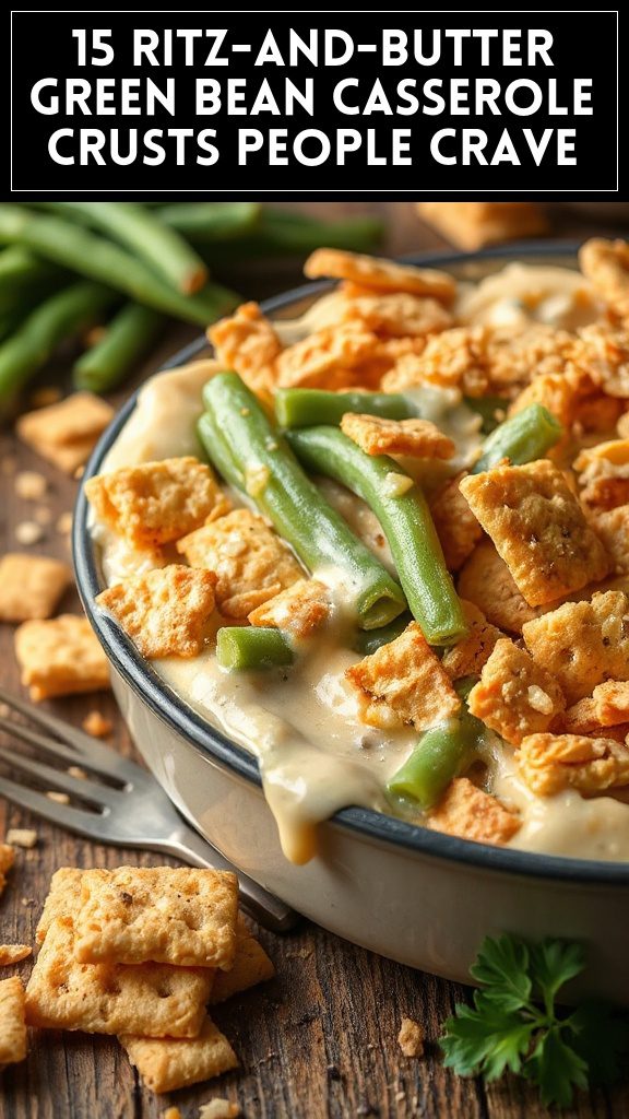 15 Ritz-And-Butter Green Bean Casserole Crusts People Crave